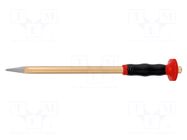 Pointed chisel; 250mm; Plating: varnish RENNSTEIG
