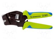 Tool: for crimping; insulated solder sleeves; PEW 8.88 RENNSTEIG