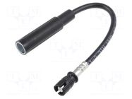 Cable; DIN socket,RAKU II female; straight; 0.15m PER.PIC.