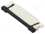 Connector: FFC/FPC; SMT; 0.5A; 50V; PIN: 20; 0.5mm; horizontal JST