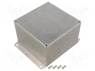 Enclosure: multipurpose; X: 125mm; Y: 125mm; Z: 79mm; 1590; aluminium HAMMOND