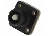 Connector: DC supply; SurLok Plus; male; 5.7mm; PIN: 1; screw; black AMPHENOL