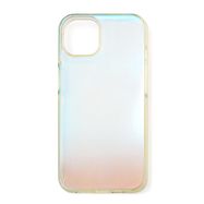 Aurora Case Case for iPhone 13 Pro Max Gel Neon Blue Cover, Hurtel