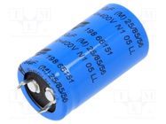 Capacitor: electrolytic; SNAP-IN; 150uF; 400VDC; Ø22x40mm; ±20% VISHAY