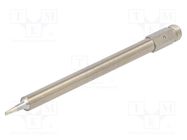 Tip; narrow spade; 1.2x8.4mm; for  soldering iron; WEL.WMP WELLER