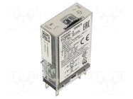 Timer; 0,1s÷10min; DPST-NO; 250VAC/3A; 24VDC; H3RN; socket; PIN: 6 OMRON