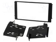 Radio frame; Mazda; 2 DIN; black METRA