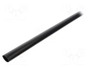 Heat shrink sleeve; 3: 1; 19mm; L: 1m; black HELLERMANNTYTON