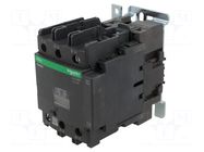 Contactor: 3-pole; NO x3; Auxiliary contacts: NO + NC; 220VDC; 80A SCHNEIDER ELECTRIC
