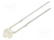 LED; green; 1.8mm; 2180÷3000mcd; 15°; Front: convex; Pitch: 2.54mm OPTOSUPPLY