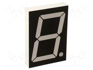 Display: LED; 7-segment; 56.8mm; 2.3"; No.char: 1; green; 200mcd OPTOSUPPLY