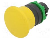 Switch: push-button; 22mm; Stabl.pos: 1; yellow; none; IP66; Pos: 2 SCHNEIDER ELECTRIC