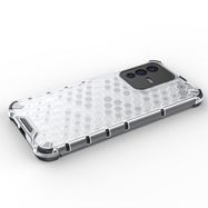 Honeycomb case armored cover with a gel frame Vivo V23 5G black, Hurtel