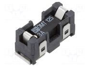 Fuse: fuse; 3A; 125VAC; 125VDC; time-lag; ceramic; SMD; OMZ 125 SCHURTER