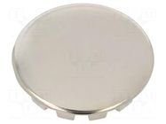 Stopper; H: 8.3mm; Flange dia: 29mm; Wall thick: 1.6÷3.9mm; steel KEYSTONE