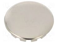 Stopper; H: 8.3mm; Flange dia: 29mm; Wall thick: 1.6÷3.9mm; steel KEYSTONE