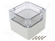 Enclosure: multipurpose; X: 90mm; Y: 90mm; Z: 75mm; ZP; ABS; IP67 KRADEX