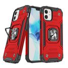 Wozinsky Ring Armor case for iPhone 14 armored cover magnetic holder ring red, Wozinsky