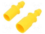 Fuse holder; 6.3x22.2mm,6.3x32mm; on cable; Imax: 30A; yellow; 32V EATON/BUSSMANN