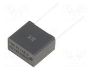 Capacitor: polypropylene; ECQUA; 0.33uF; 17.5x16x9mm; THT; ±10% PANASONIC