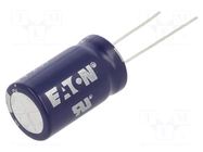 Supercapacitor; THT; 25F; 2.5VDC; -10÷30%; Ø10x31.5mm; 40mΩ; 28uA EATON ELECTRONICS