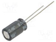 Supercapacitor; THT; 10F; 3.8VDC; ±20%; Body dim: Ø8.5x15.5mm; 2uA EATON ELECTRONICS