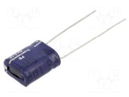 Supercapacitor; THT; 100mF; 5VDC; -20÷80%; 11.3x6x13mm; 4Ω; 3uA EATON ELECTRONICS