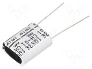 Supercapacitor; THT; 1.5F; 3.9VDC; -10÷30%; Body dim: 9x17.3x22mm EATON ELECTRONICS