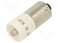 LED lamp; white; BA9S,T10; 48VDC; 48VAC; -20÷60°C; Mat: plastic; 3mm CML INNOVATIVE TECHNOLOGIES