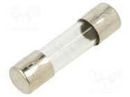 Fuse: fuse; quick blow; 750mA; 250VAC; glass; 5x20mm; bulk OPTIFUSE