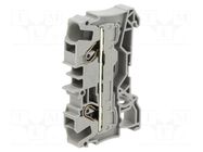 Splice terminal: rail; 2006; for DIN rail mounting; spring clamp WAGO