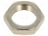 Accessories: nut; for mounting banana sockets on the panel STÄUBLI