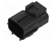 Connector: automotive; plug; male; Econoseal J-070 Mark II; PIN: 8 TE Connectivity