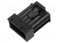 Connector: automotive; plug; male; PIN: 10; JPT; for cable; black TE Connectivity