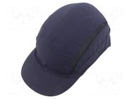 Light helmet; navy blue; ABS; First Base™ + 3M