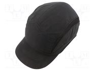Light helmet; black; ABS; First Base™ + 3M