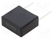 Capacitor: polypropylene; ECWFG; 3uF; 31.5x28.5x13.5mm; THT; ±5% PANASONIC