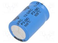 Capacitor: electrolytic; THT; 2200uF; 35VDC; Pitch: 7.5mm; ±20% VISHAY