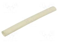 Insulating tube; fiberglass; natural; max.180°C; Øint: 14mm SYNFLEX