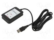 RFID reader; 4.3÷5.5V; Bluetooth Low Energy; USB; antenna; 140mA ELATEC