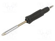 Tip; chisel,elongated; 3.2x0.8mm; for  soldering iron WELLER