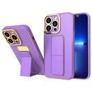 New Kickstand Case case for iPhone 13 Pro with stand purple, Hurtel