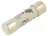 Fuse: fuse; 12A; 500VAC; 250VDC; gG; 10.3x38mm DF ELECTRIC