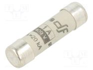 Fuse: fuse; gG; 1A; 400VAC; ceramic,cylindrical,industrial; 8x31mm DF ELECTRIC