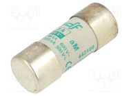 Fuse: fuse; aM; 8A; 690VAC; ceramic,cylindrical,industrial DF ELECTRIC