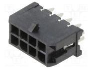 Connector: wire-board; socket; male; Micro-Fit 3.0; 3mm; PIN: 8 