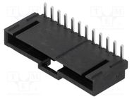 Socket; wire-board; male; SL; 2.54mm; PIN: 12; THT; angled 90° MOLEX