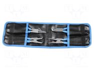 Kit: pliers; for circlip; 539/1PCT; 4pcs. UNIOR