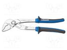 Pliers; adjustable; Pliers len: 240mm; Max jaw capacity: 40mm UNIOR