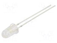 LED; UV; 8°; 20mA; P: 114mW; 390÷400nm; 3÷3.8VDC; THT OPTOSUPPLY